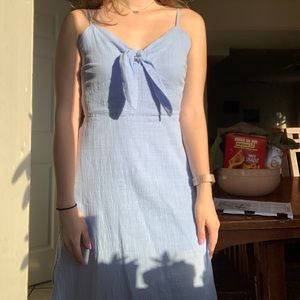 Light blue midi dress from FigLeaf